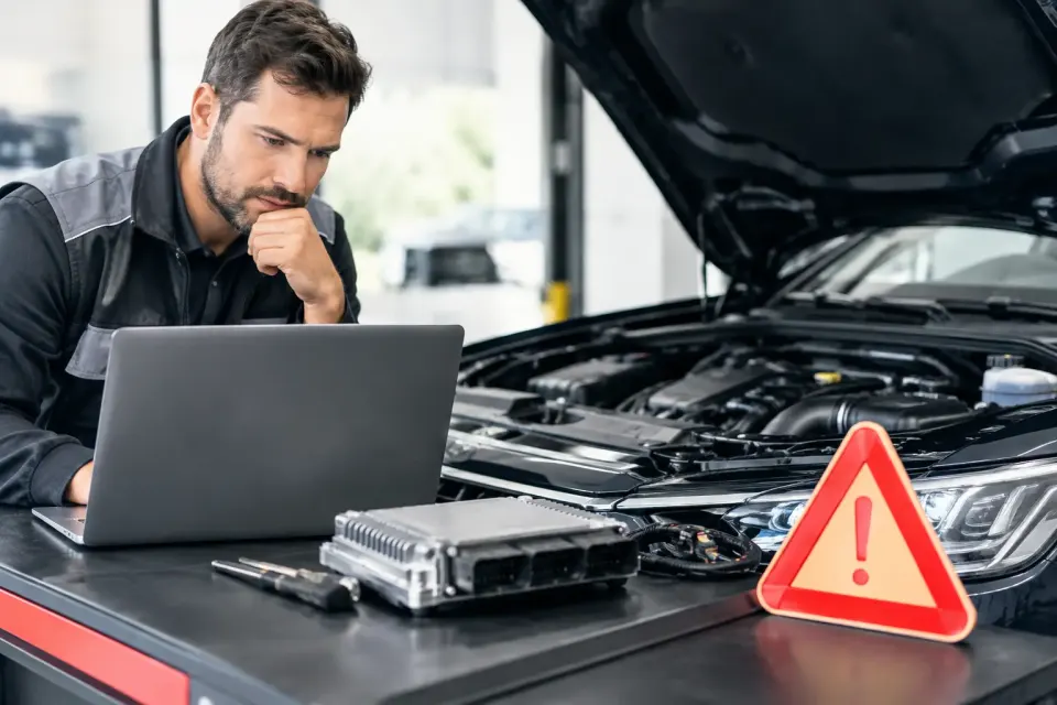 Chiptuning Risiken richtig einschätzen und vermeiden – Symbolbild (KI-generiert)