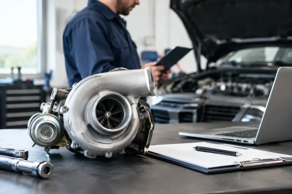 Turbo Upgrade mit TÜV-Eintragung richtig planen – Symbolbild (KI-generiert)